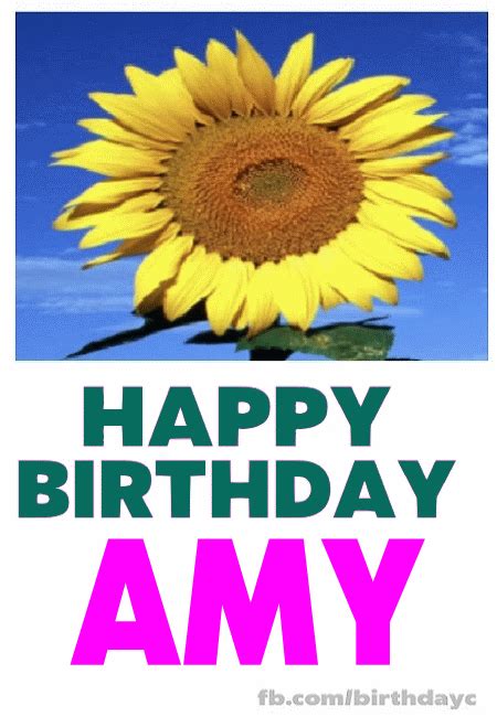 Happy Birthday Amy Birthday Greeting Birthdaykim