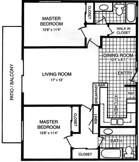 Below are 6 top images from 25 best pictures collection of master suite floor plan photo in high resolution. Floor Plans with 2 Masters | Casa de Sol Dual Master Suite ...