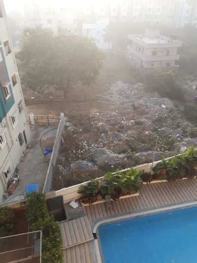 Dumping Of Garbagedebris In Open Plot Times Of India