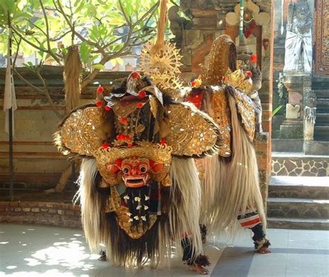 Barong Ket Dari Bali Mengenal Topeng Bali Koleksi Bersejarah Museum D