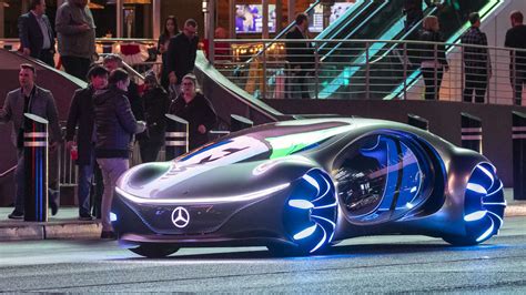 Daimler Ag Mercedes Vision Avtr Ist Auto Der Zukunft Bei Probefahrt