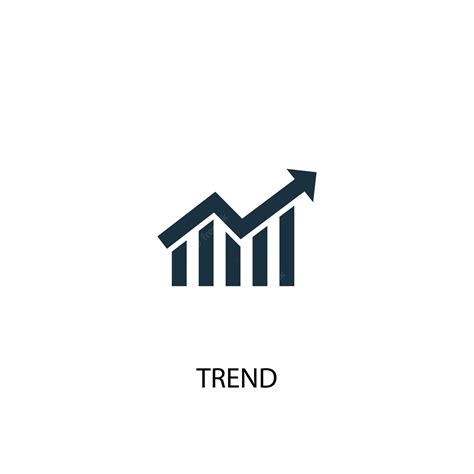 Premium Vector Trend Icon Simple Element Illustration Trend Concept