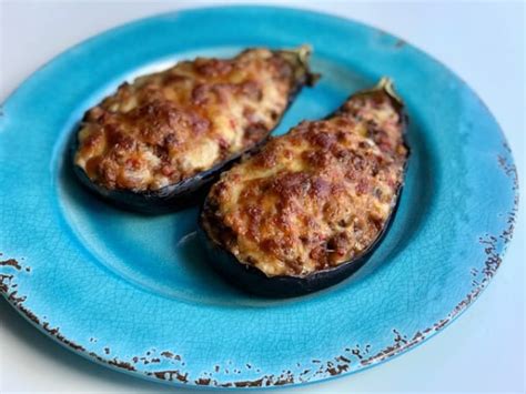 Berenjenas Rellenas De Carne Picada Receta Ekilu