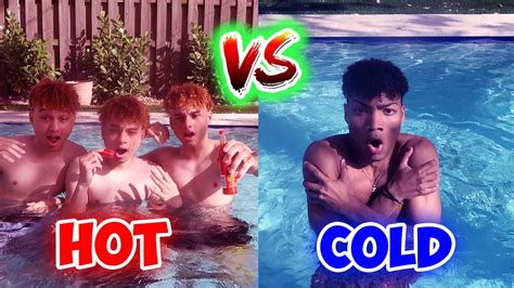 Hot Vs Cold Pool Challenge Youtube