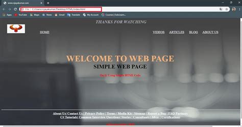 How To Create A Webpage Using Html And Css Riset