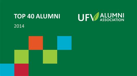 Ufv Chooses Top 40 Alumni As Part Of 40th Anniversary Celebrations Ufv Today