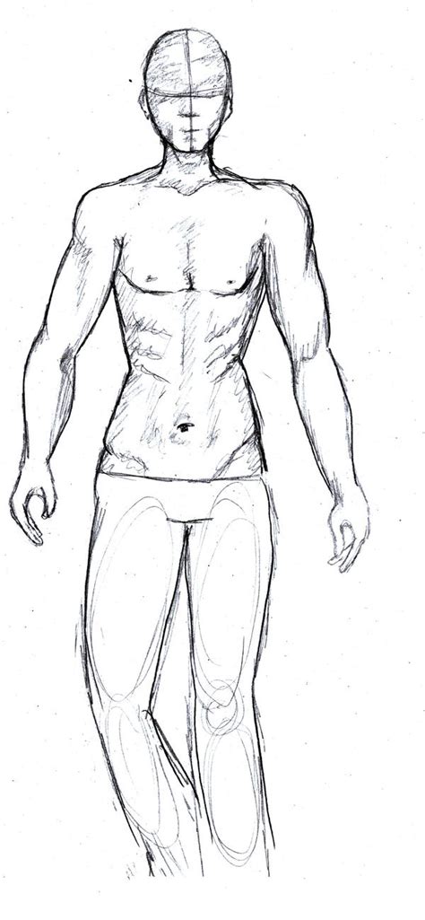 Male Body Sketch By Shellybunny On Deviantart