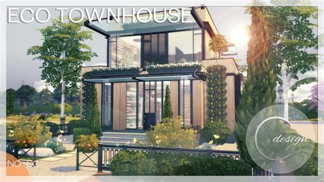 Eco Townhouse At Cross Design Sims 4 Updates