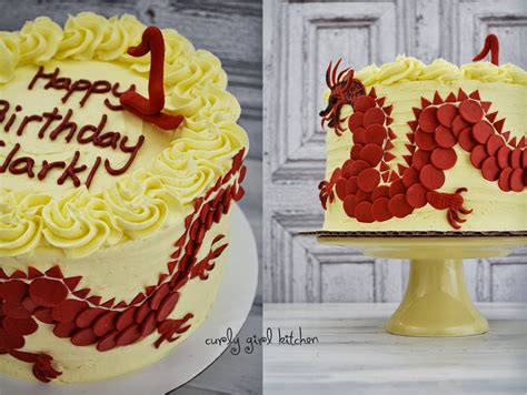 Curly Girl Kitchen Chinese Red Dragon Cake