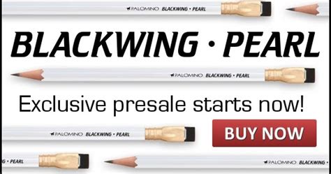 Pencil Reviewer Blackwing Pearl Preorder