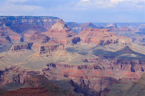 Landscape From Grand Canyon South Rim Usa Stock Photo Image Of