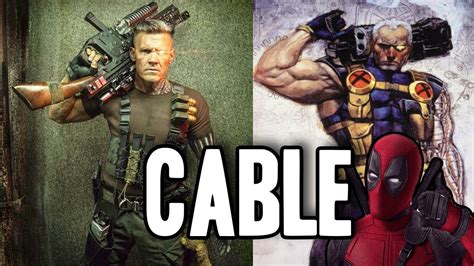 First Look At Cable In Deadpool 2 Youtube