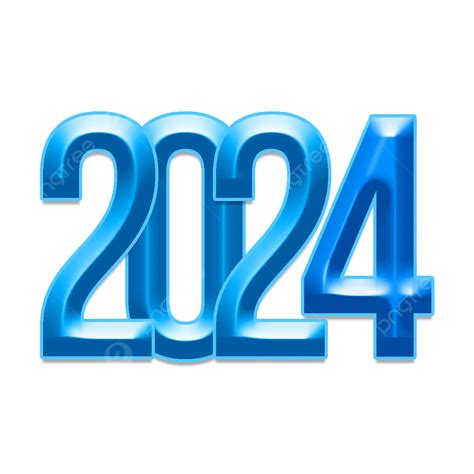 New Year 2024 3d Texts Effect 3d Texts Happy New Year 2024 Png