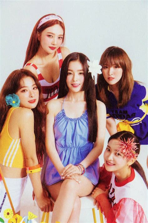 The first red velvet variety show. Scan → Red Velvet 'Power Up' | Red velvet, Red velvet joy ...