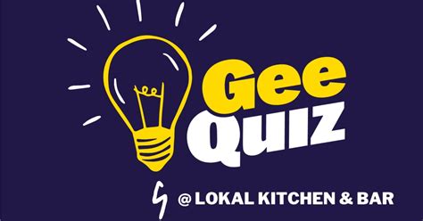 Wednesday Quiz Night Lokal Kitchen And Bar