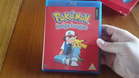 Pokemon Season 1 Indigo League Blu Ray Unboxing YouTube