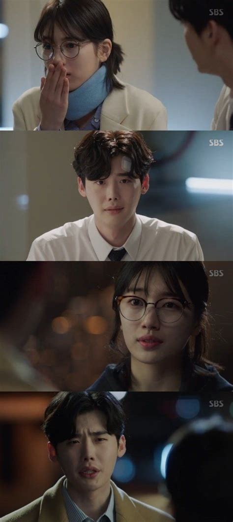 Spoiler Bae Suzy Helps Lee Jong Suk On While You Were Sleeping While You Were