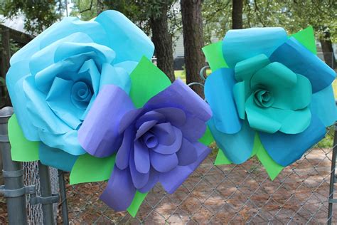 Giant Diy Paper Rose Flowers 5 Steps With Pictures Instructables
