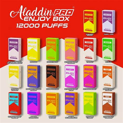 ALADDIN Enjoy Box 12000 Puffs Disposable Pod RELX SG Vape Shop