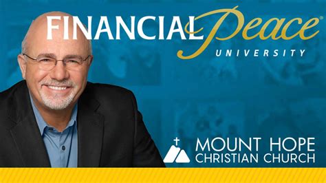 Financial Peace University Mount Hope Church