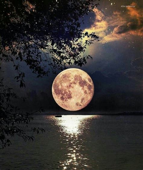 Full Moon Scenery Pictures Beautiful Nature