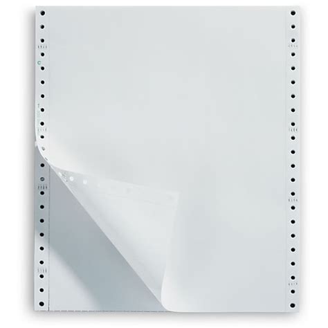 Staples Computer Paper Ultra Perforated 9 12 X 11 Blank White