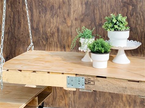 We Love These Hanging Tree Tables Heres How To Make One Yourself
