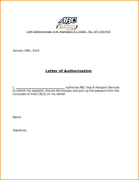 When creating an authorization letter to act on behalf, you need to hear the side or the requirements of the group or individual that you and your. authorization letter behalf pdf samples act word excel | Pdf | Lettering, Passport services ...