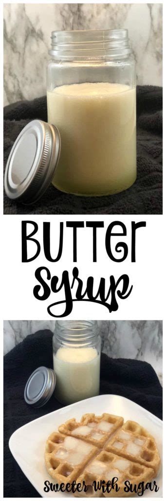 Butter Syrup