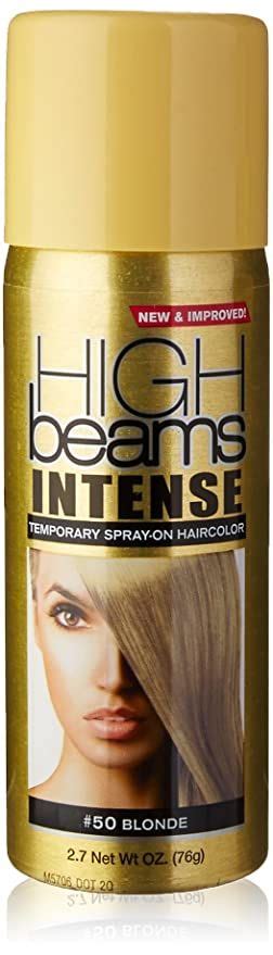 Amazon High Beams Intense Temporary Spray On Hair Color Blonde