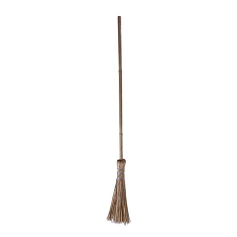 Loftus Halloween Costume Tall Straw Witch Broom Brown 40 Inches