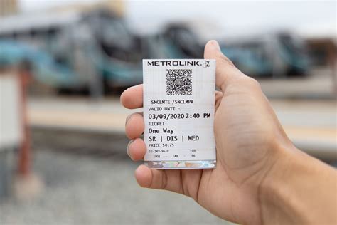 Train Ticket Types | Metrolink
