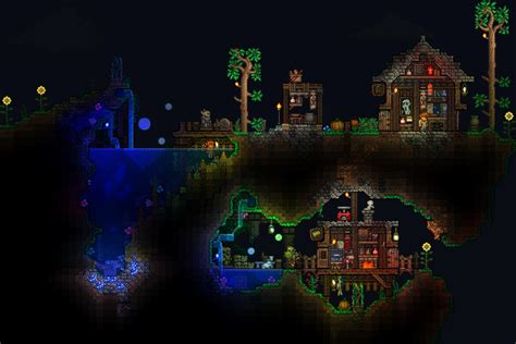 Click This Image To Show The Full Size Version Terraria House Design Terraria House Ideas