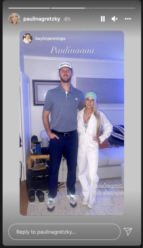 Paulina Gretzky Approves Of Couple Dressed As Her And Dustin Johnson