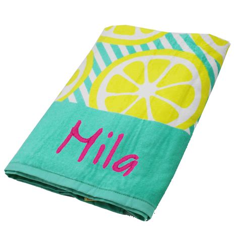 Kids Beach Towel Beach Towels For Kids Personalized Kids Etsy