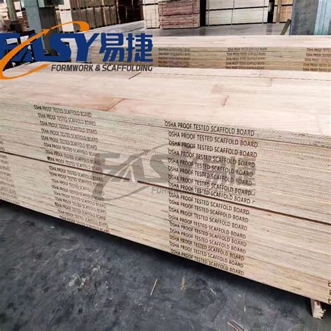 Easy Scaffoldin LVL Penolic Wood Scaffold Plank China Scaffold Wood Plank And Wooden Planks