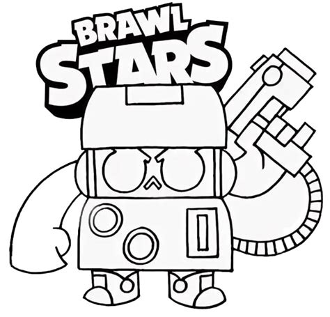 8 Bit Coloring Pages From Brawl Stars Print For Free