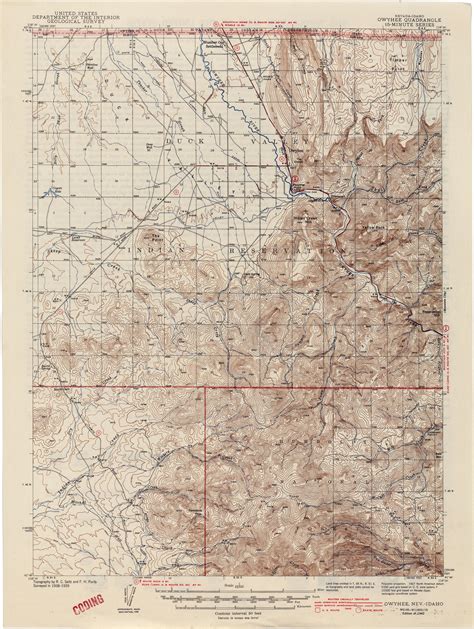 Nevada Historical Topographic Maps Perry Castañeda Map Collection