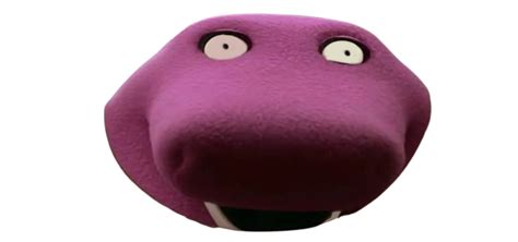 Creepy Eyed Barney By Dracoawesomeness On Deviantart