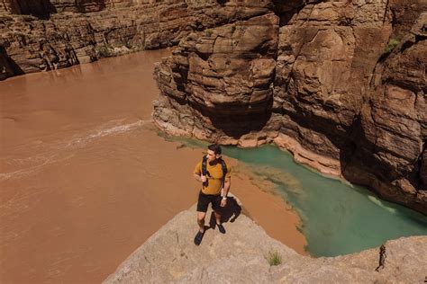 Hike To The Confluence Havasu Creek Meets The Colorado River