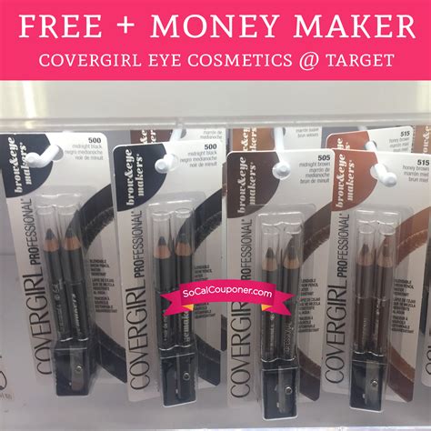 Hot Free 203 Money Maker Covergirl Eye Cosmetics Target Deal