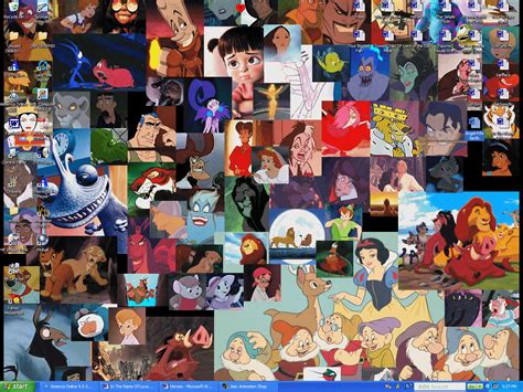 Disney Charactersgallery Disney Collage Disney Art Di