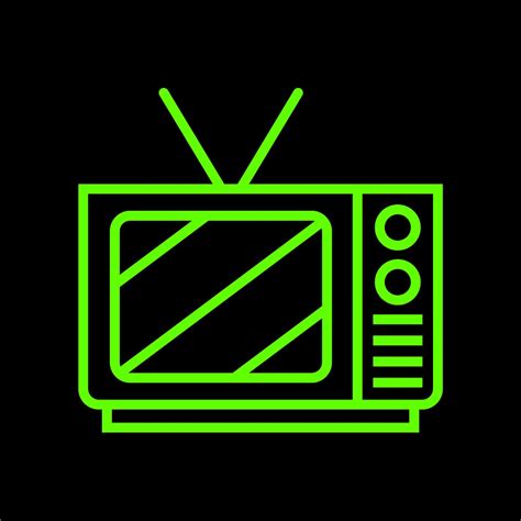 vintage tv icon royalty free stock svg vector and clip art