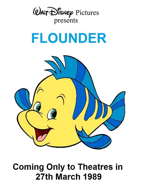 Flounder 1989 Film Cute And Cuddly Wiki Fandom