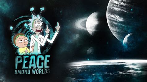 coolest pc minimalist rick  morty wallpapers wallpaper cave