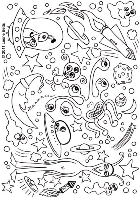 Benny and his spaceship coloring page, printable sheet. Get This Space Coloring Pages for Adults ZDM58