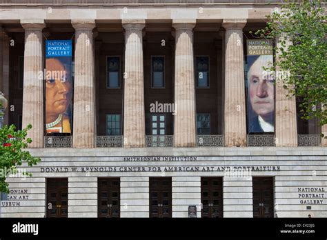 Smithsonian Institution National Portrait Gallery Washington Dc Stock