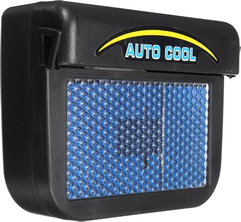 Solar Power Car Window Auto Air Vent Cool Fan Cooler