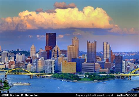 Pittsburgh Skyline Picture 019 August 29 2009 From Pittsburgh