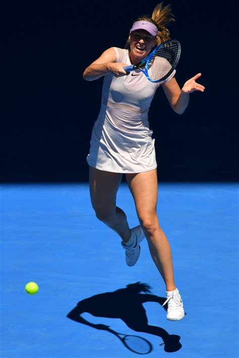 Maria Sharapova At Australian Open Tennis Tournament In Melbourne 0116